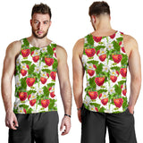 Strawberry Pattern Men Tank Top