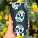 Suger Skull Pattern Tumbler