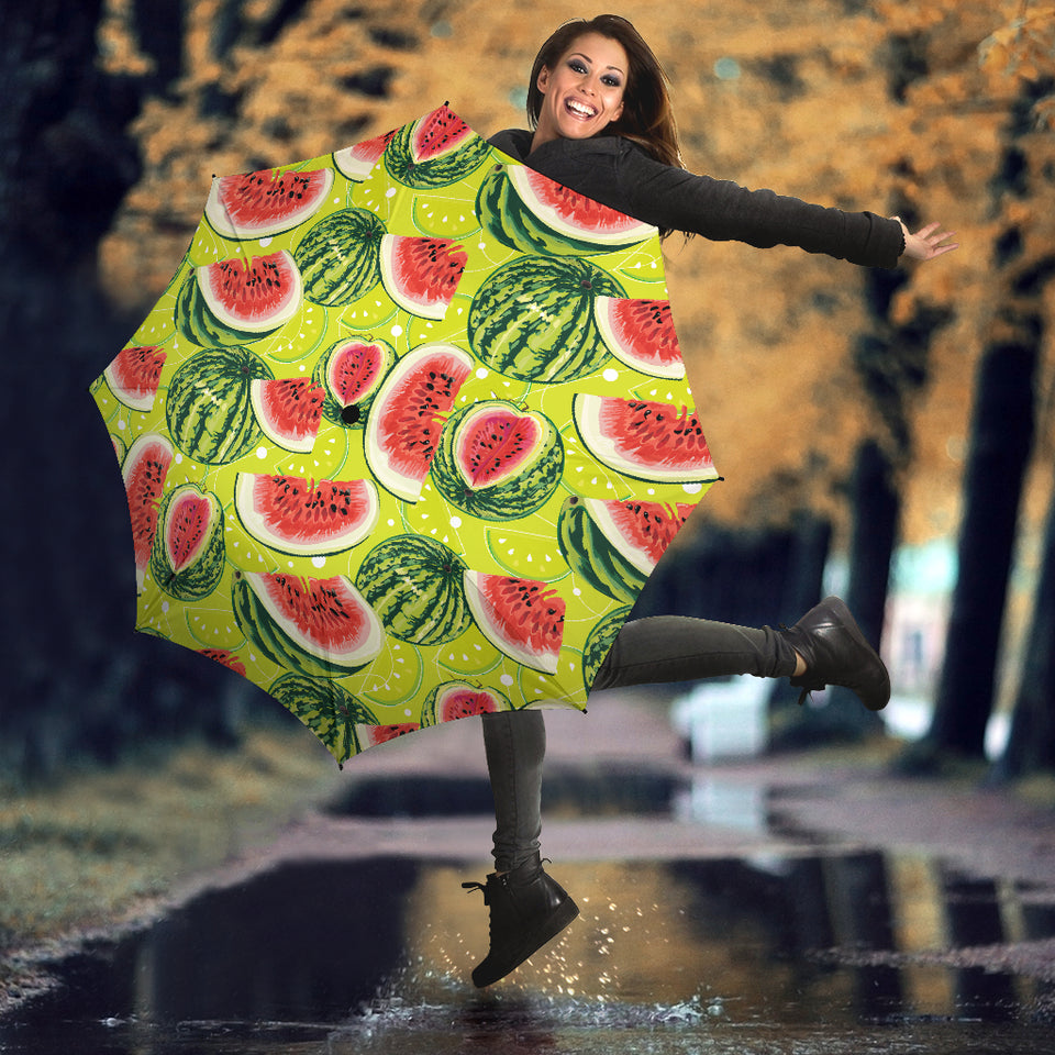 Watermelon Theme Pattern Umbrella