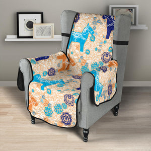 Cute Horse Pattern Chair Cover Protector