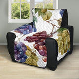 Grape Pattern Recliner Cover Protector