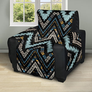 Zigzag Chevron African Afro Dashiki Adinkra Kente Recliner Cover Protector