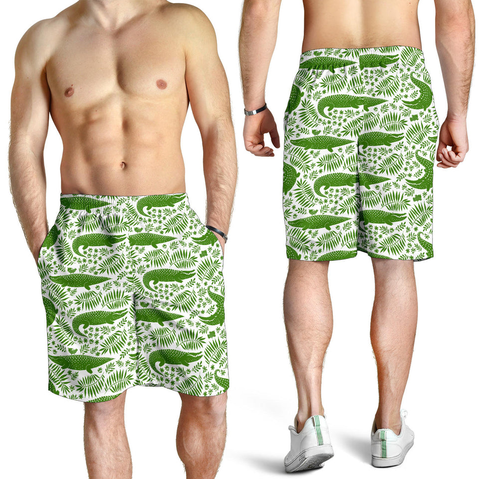 Crocodile Pattern Men Shorts