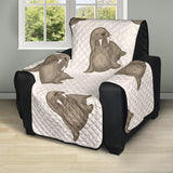 Sea Lion Pattern Recliner Cover Protector