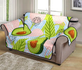 Avocado Pattern Theme Loveseat Couch Cover Protector