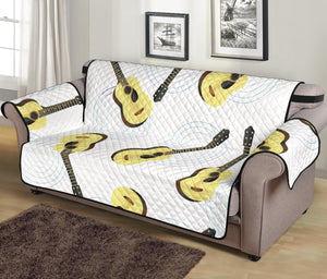Classic Guitar Pattern Sofa Cover Protector