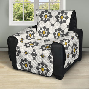 Arabic Morocco Pattern Background Recliner Cover Protector