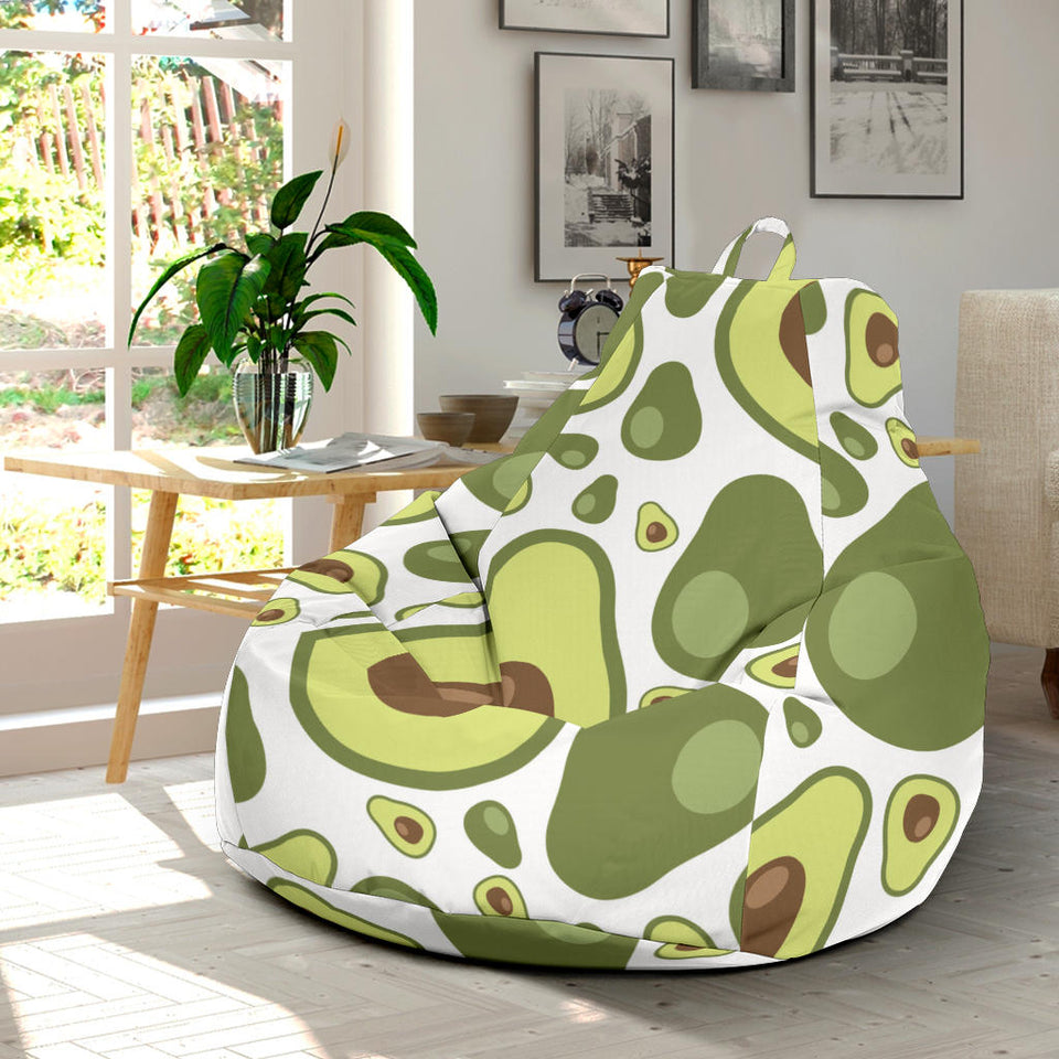 Avocado Pattern Bean Bag Cover