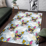 Chihuahua Pattern Area Rug