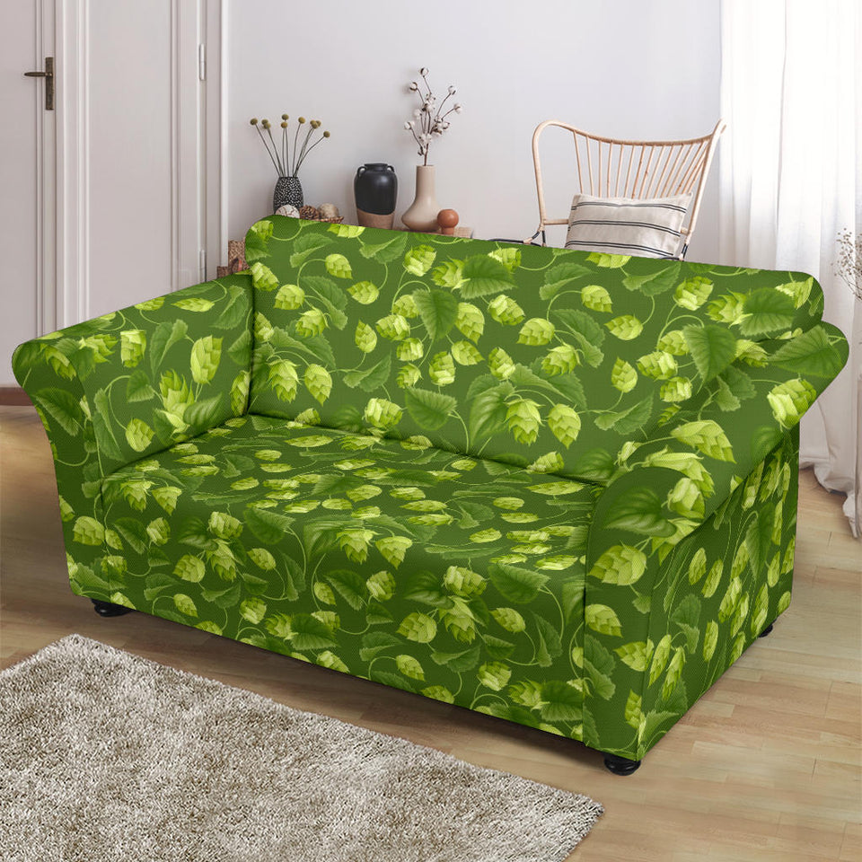 Hop Pattern Loveseat Couch Slipcover