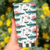 Whale Jelly Fish Pattern  Tumbler