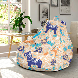 Cute Horse Pattern Bean Bag Cover