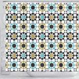 Arabic Morocco Pattern Shower Curtain Fulfilled In US