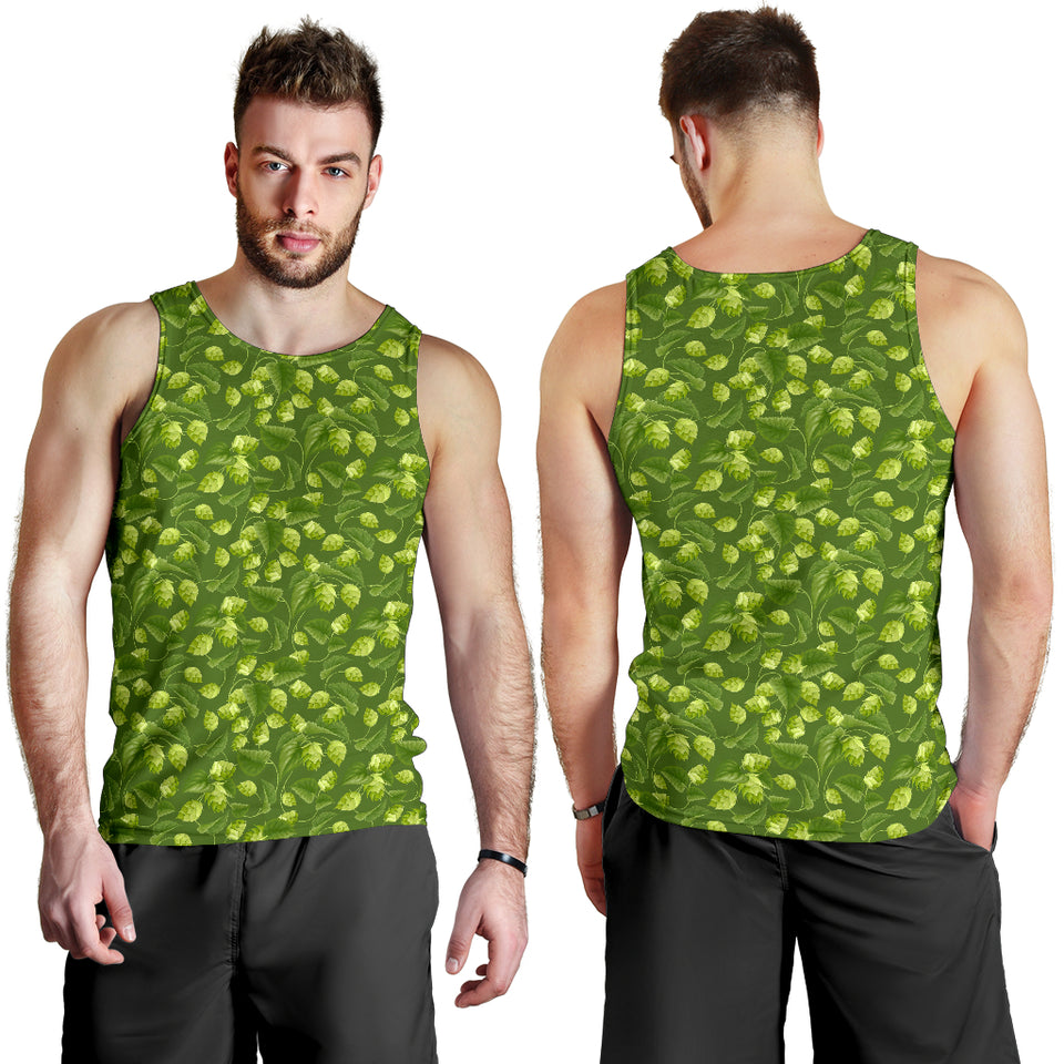 Hop Pattern Men Tank Top