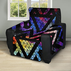 Space Colorful Tribal Galaxy Pattern Recliner Cover Protector