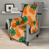 Papaya Leaves Pattern Chair Cover Protector