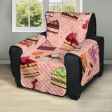 Cake Pattern Pokka dot Background Recliner Cover Protector