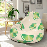 Lime Pattern Bean Bag Cover