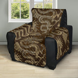 Dragon Pattern Recliner Cover Protector