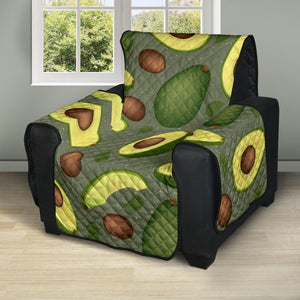 Avocado Pattern Background Recliner Cover Protector