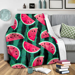 Watermelon Pattern Premium Blanket