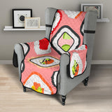 Sushi Roll Pattern Chair Cover Protector