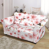 Sakura Pattern Theme Loveseat Couch Slipcover