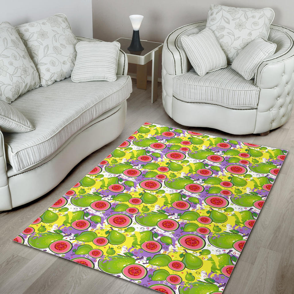 Guava Pattern Area Rug