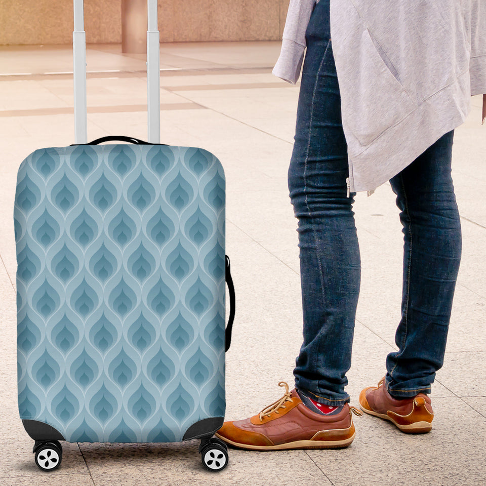 Blue Flame Fire Pattern Luggage Covers
