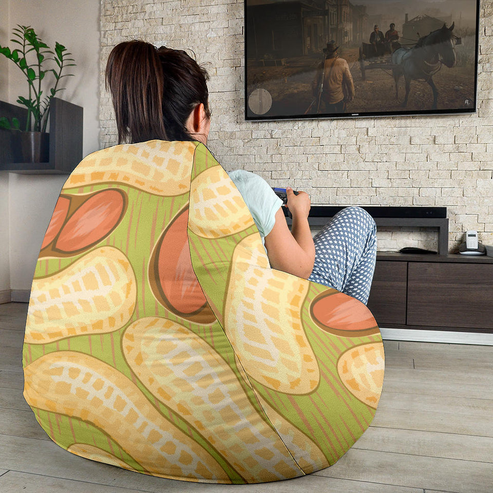 Peanut Pattern Theme Bean Bag Cover