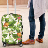 Pineapple Flower Leaves Pattern Luggage Covers