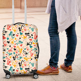 Saxophone Pattern Background Luggage Covers
