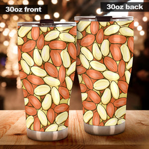 Peanut Pattern Background Tumbler