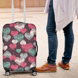Decorative Heart Pattern Luggage Covers