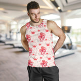 Octopus  Crab Starfish Pattern Men Tank Top