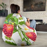 Strawberry Pattern Bean Bag Cover