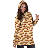 Peanut Pattern Women Hoodie Dress