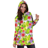 Guava Pattern Women Hoodie Dress