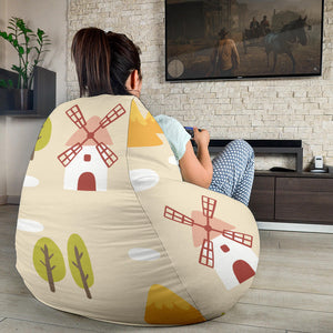 Windmill Pattern Bean Bag Cover