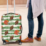 American Football Ball Helmet Pattern Luggage Covers