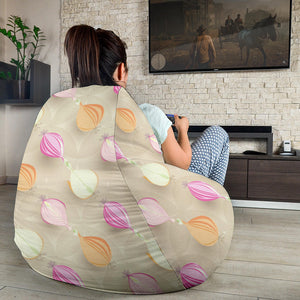 Onion Pattern Theme Bean Bag Cover