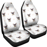 Cute Chihuahua Paw Pattern Universal Fit Car Seat Covers