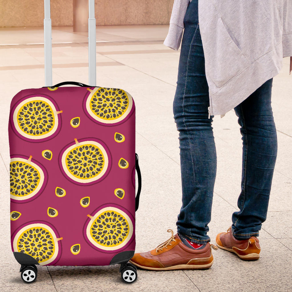 Sliced Passion Fruit Pattern Luggage Covers