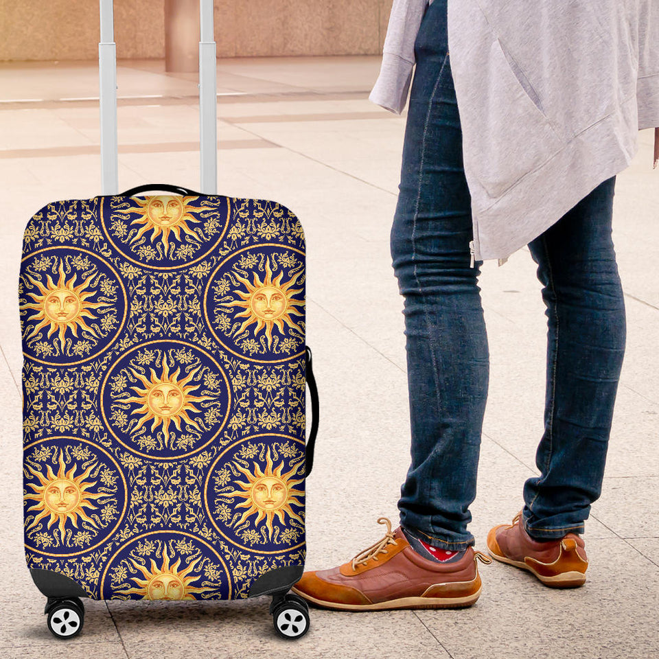 Sun Pattern Luggage Covers