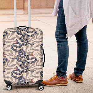 Snake Leaves Pattern Luggage Covers