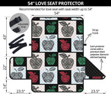 Apple Tribel Pattern Loveseat Couch Cover Protector