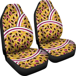 Passion Fruit Seed Pattern Universal Fit Car Seat Covers