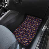 Eiffel Tower Pattern Print Design 02 Front Car Mats