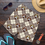 Beagle with Sunglass Pattern Men Shorts