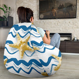 Starfish Pattern Bean Bag Cover